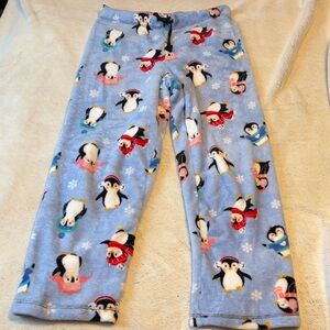 Woman’s Penguin Pajama Pants - Blue